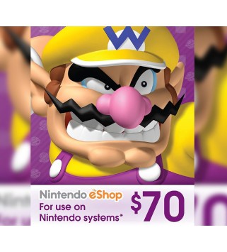 eShop Prepaid Card $70 CA Nintendo eShop Key 